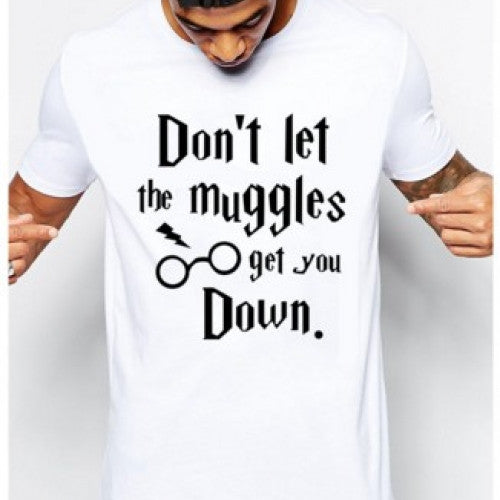  Harry Potter Slim Fit Men Tops