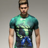 Compression Tight Weight Lifting T-shirt