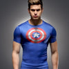 Compression Tight Weight Lifting T-shirt