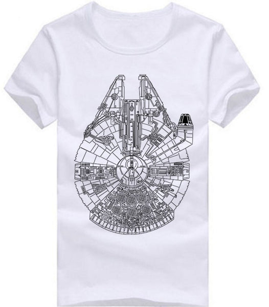 Star Wars Short Sleeve Men Cotton O Neck T Shirt