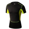 Compression Tight-Fitting Stretch O-Neck Men's T Shirt 