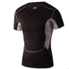 Compression Tight-Fitting Stretch O-Neck Men's T Shirt 