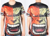 Men's Superhero Tops Hulk 3D Tee Shirt 