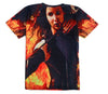 The Hunger Games Men Fire Short Sleeve T Shirt 