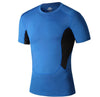 Compression Tight-Fitting Stretch O-Neck Men's T Shirt 