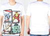 Men's Superhero Tops Hulk 3D Tee Shirt 